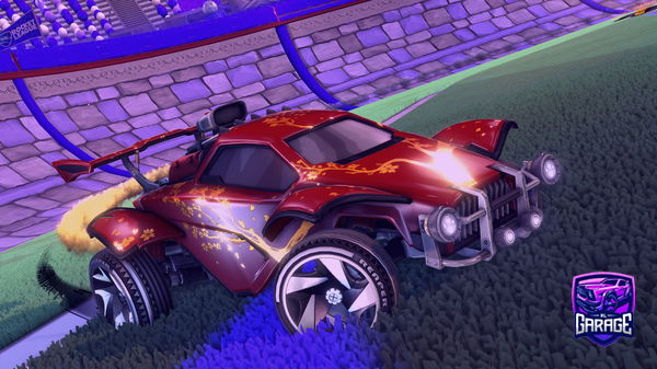 A Rocket League car design from vSpxticzz