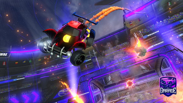 A Rocket League car design from C5Max