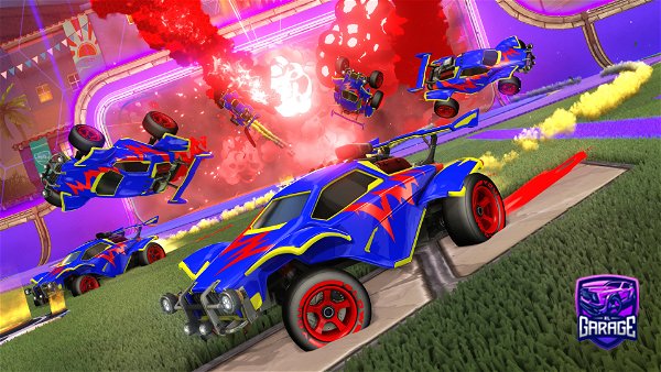 A Rocket League car design from Wolfpack_17_