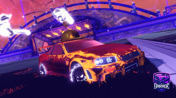 A Rocket League car design from federck