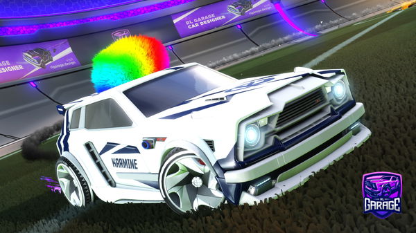 A Rocket League car design from Tije07