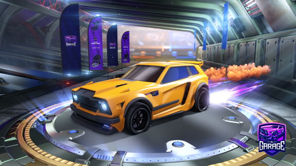 A Rocket League car design from l9op