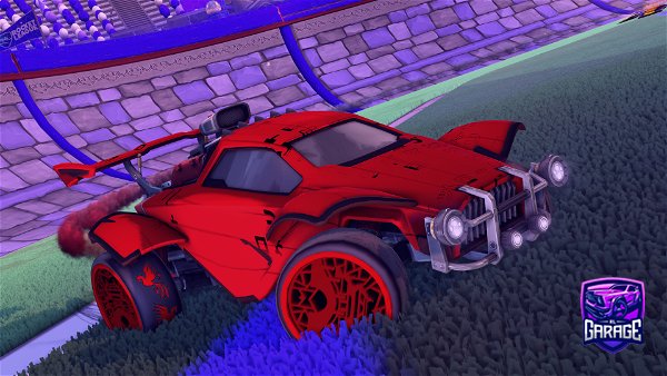 A Rocket League car design from Wiffenberg