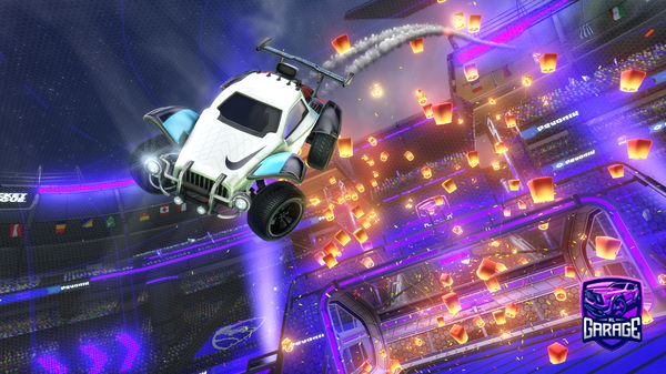 A Rocket League car design from willarinooo