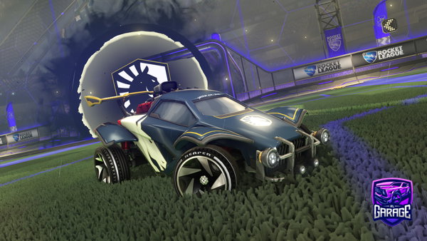 A Rocket League car design from ZODIAKX