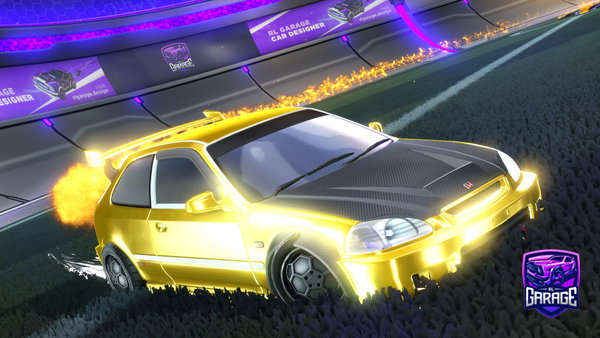 A Rocket League car design from BYU_10