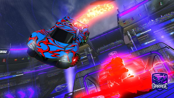 A Rocket League car design from Goldenshot9508