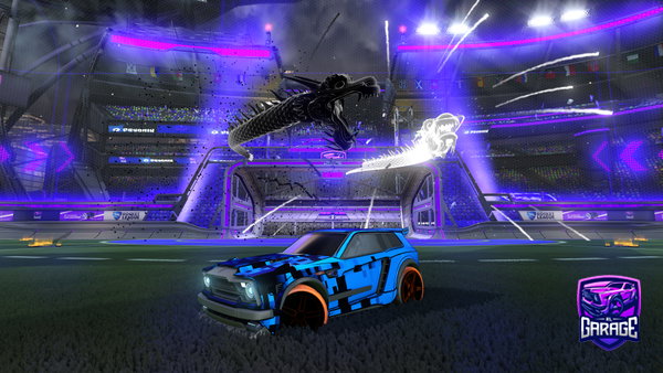 A Rocket League car design from daniboysuii
