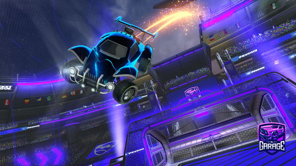 A Rocket League car design from rsti