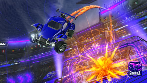 A Rocket League car design from supremeznX