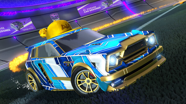 A Rocket League car design from OuterShark8616