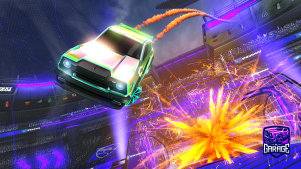 A Rocket League car design from xYxngJo