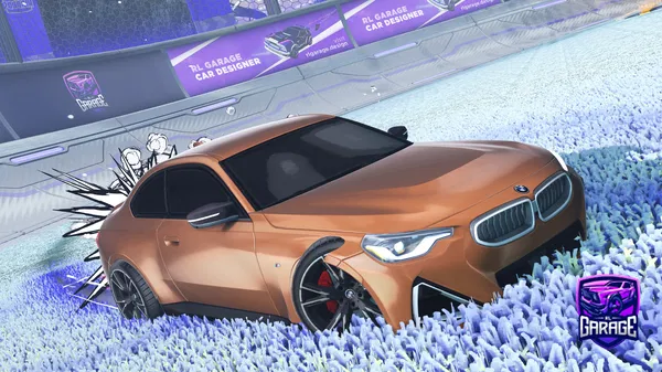 A Rocket League car design from Pliazok