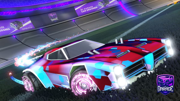 A Rocket League car design from Watterfox