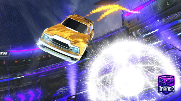 A Rocket League car design from Bimpster