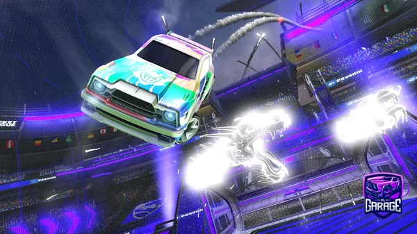 A Rocket League car design from Mael_