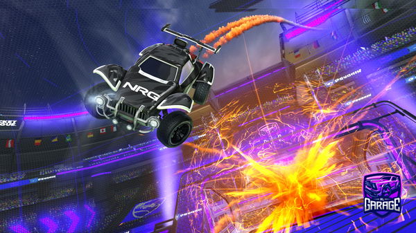 A Rocket League car design from tikoo