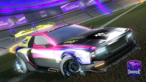 A Rocket League car design from StormDragon6139