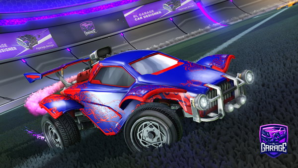 A Rocket League car design from maddox464