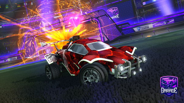 A Rocket League car design from ManosVma