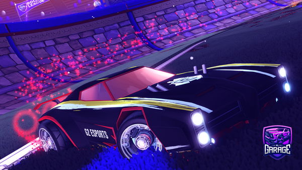 A Rocket League car design from TheAlphaWolf1yt