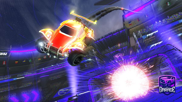 A Rocket League car design from RWJ