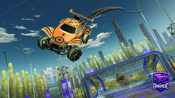 A Rocket League car design from GhostedMando10