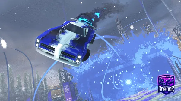 A Rocket League car design from Ktashi