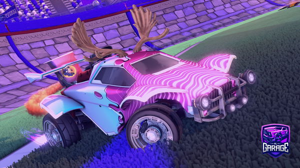 A Rocket League car design from Roy038