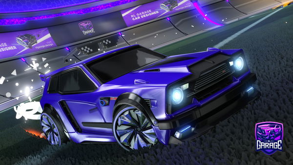 A Rocket League car design from Gravigaming