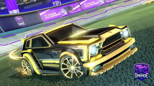 A Rocket League car design from chocogamer29