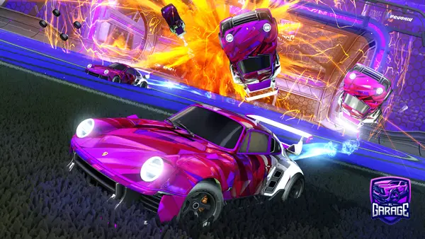A Rocket League car design from Joelu