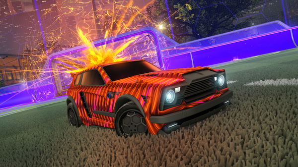 A Rocket League car design from maddoxks