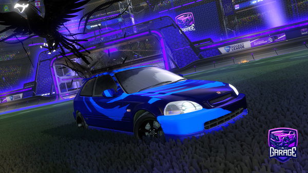 A Rocket League car design from NotaHydroFlask