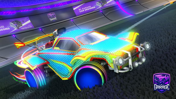 A Rocket League car design from ashhxpe