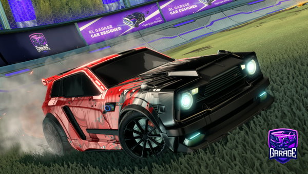 A Rocket League car design from Unpluggt