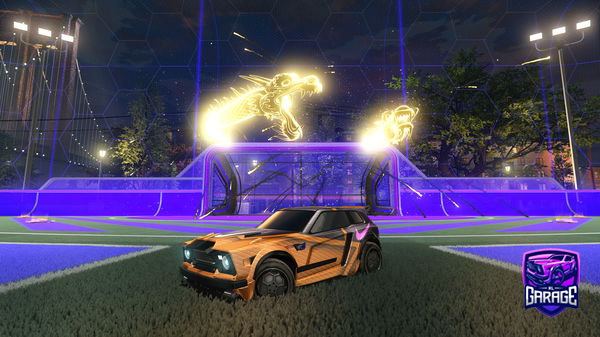 A Rocket League car design from Morneau