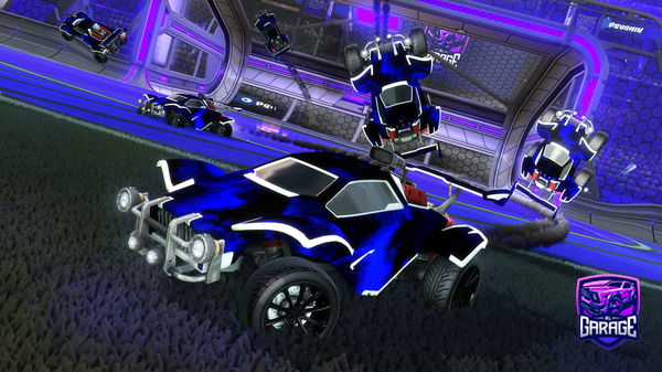 A Rocket League car design from 2AGX