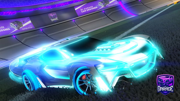 A Rocket League car design from CatchABootyGang