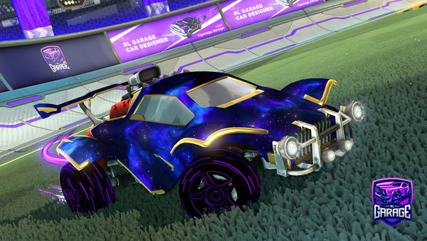 A Rocket League car design from Mystifae