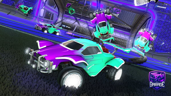 A Rocket League car design from pizzaboy300