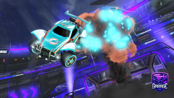 A Rocket League car design from Drippy_cars