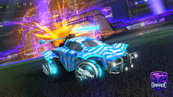 A Rocket League car design from JoeWd29