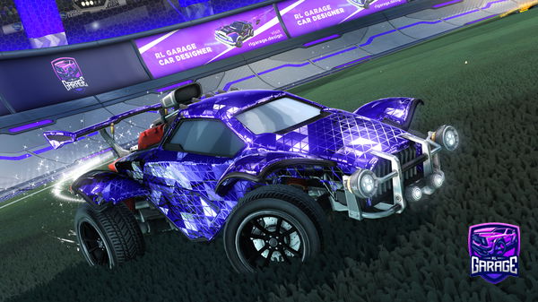 A Rocket League car design from Gottrollled