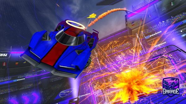 A Rocket League car design from juju1306
