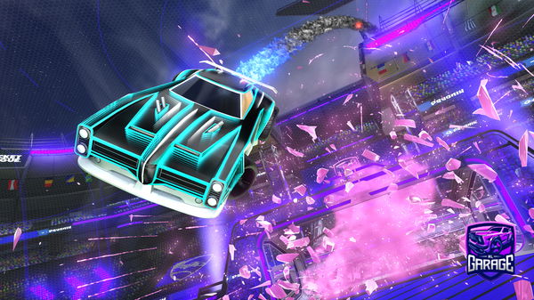 A Rocket League car design from J3LTE