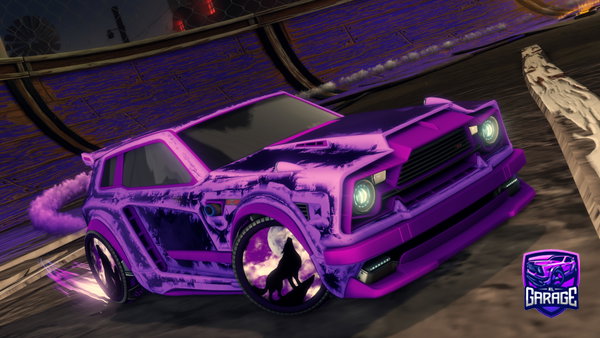 A Rocket League car design from Ximost