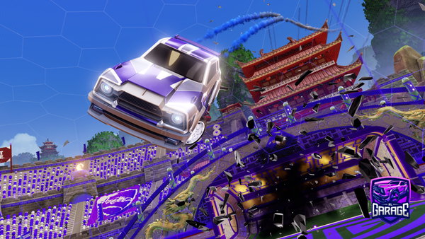 A Rocket League car design from MUJIGUARA