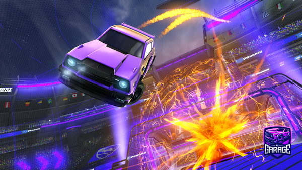 A Rocket League car design from WEAPONxCABLD