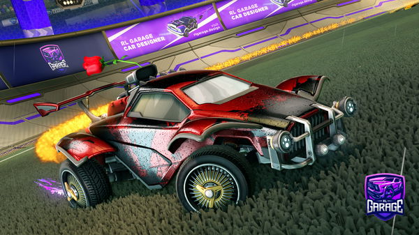 A Rocket League car design from Jazz09